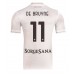 SSC Napoli Kevin De Bruyne #11 Bortedrakt 2025-26 Korte ermer